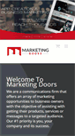 Mobile Screenshot of marketingdoors.com